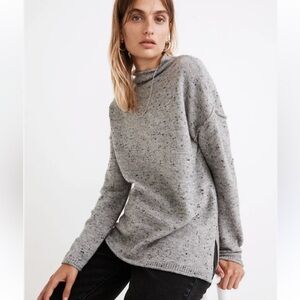 MADEWELL - Donegal Whitworth Mockneck Sweater Boho Size Small